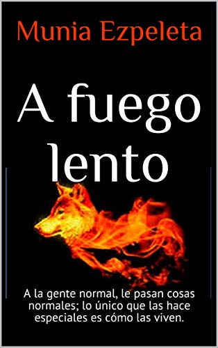 A fuego lento: A la gente normal, le pasan cosas normales; lo único que las hace especiales es cómo las viven. (Microcosmos nº 1)