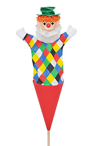 ABA aba71015 Payaso Logo Pop-up marioneta, 55 cm