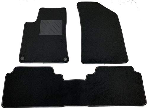 Alfombrillas para Peugeot 508 de 2011 a 2018 a medida, antideslizantes, talonera de PVC, Fix de Anaudí