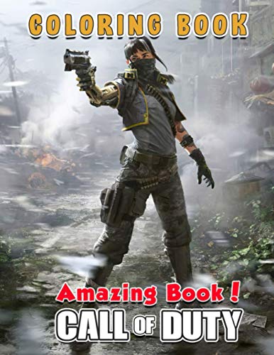 Amazing Book! - Call of Duty Coloring Book: Wonderful Gift For All Call of Duty fans