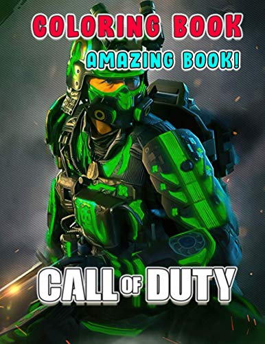 Amazing Book! - Call of Duty Coloring Book: Wonderful Gift For All Call of Duty fans