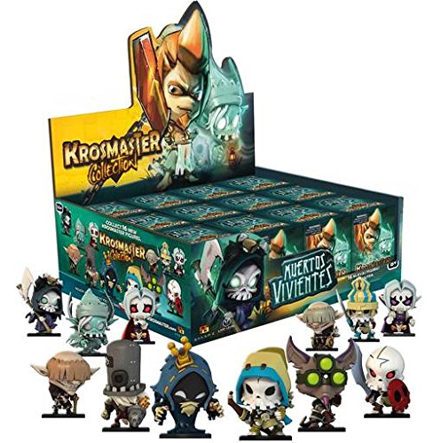 Ankama - Krosmaster Booster Season 4: Muertos Vivientes (12 Figuras Aleatorias)