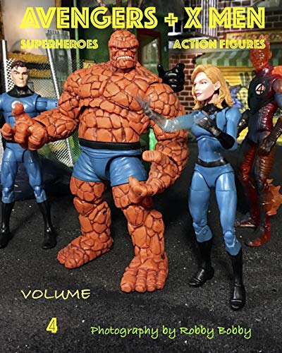 AVENGERS + X MEN: SUPERHEROES: 4 (ACTION FIGURES)