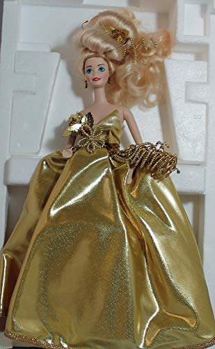 BARBIE GOLD SENSATION LIMITED EDITION FIRST IN A SET SERIAL # 00345 (1993 TIMELESS CREATIONS) by Mattel by Mattel