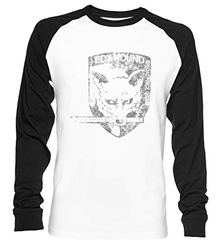 Batalla Pasado - Zorro Sabueso Especial Fuerza Grupo Unisex Camiseta De Béisbol Manga Larga Hombre Mujer Blanca Negra