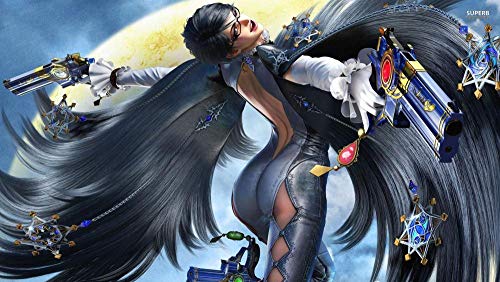 Bayonetta 2 Puzzle De 1000 Piezas Para Adultos Niños - Juegos Intelectuales Educativos - Madera - Aliviar Estrés - Juegos Para Familias - 75 * 50 Cm