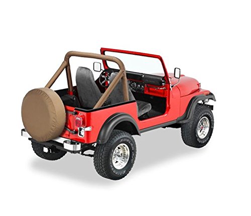 BESTOP Sport Bar Covers-for Jeep CJ-8 Scrambler (1981 > 1984), Jeep CJ-5 (1981 > 1983), Jeep CJ-7 (1976 > 1986)