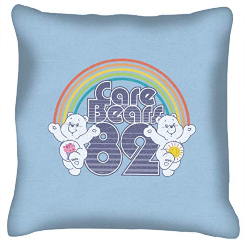 Care Bears 82 Rainbow Funshine Bear and Share Bear Cushion