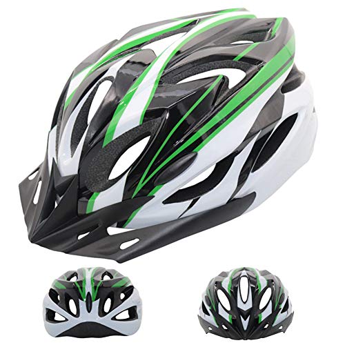 Casco De Patinaje sobre Ruedas/Montar Bicicletas/Protección Equipo De Protección Patín del Casco De/Unisex Protector Solar/Siete Colores Seleccionados Al Azar,Verde