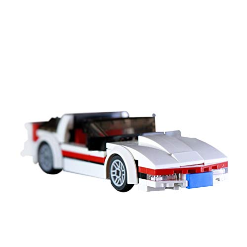 City Roadster Moc -11247 el A-Team Faceman Chevroletss C4 Bloques de Construcción Técnicos Ladrillos de Bicicleta Juguetes para Niños