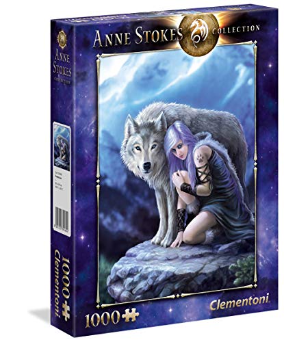 Clementoni- Anne Stokes Collection-Protector Puzzle, 1000 Piezas, Multicolor (39465.4)