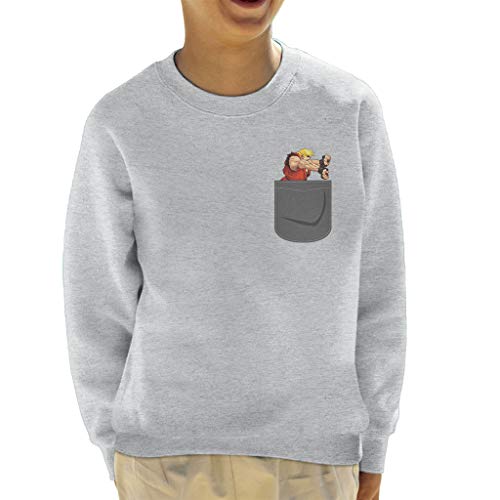 Cloud City 7 Ken Masters Street Fighter Pocket Print Kid's Sweatshirt