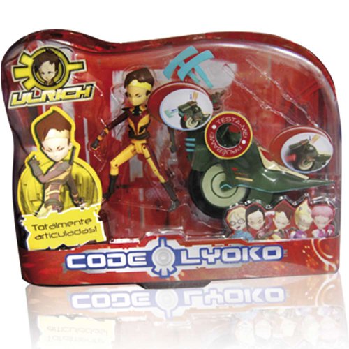 Código Lyoko - Figura Ulrich con Moto (Simba) 3089010