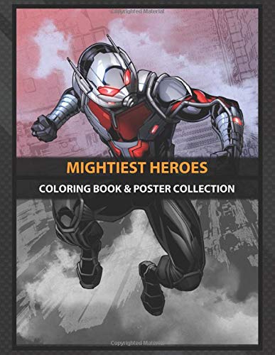 Coloring Book & Poster Collection: Mightiest Heroes Highquality Metal From Amazing Marvel Comics Col Comics