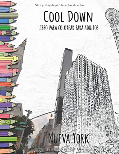 Cool Down - Libro para colorear para adultos: Nueva York