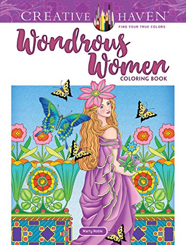 Creative Haven Wondrous Women Coloring Book