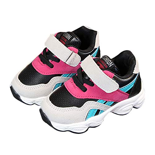 DEBAIJIA Niñas Niños Calzado Deportivo 2-5 Años Zapatos Tejido Neto Malla Casual Suave Moda Antideslizante Zapatillas Lindas Transpirable Caminar Al Aire Libre Tendencia Ligera del Pie Correr Turismo