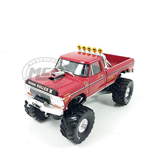 Desconocido 1/43 Modelo F250 Monster Truck Hight Roller II 1979 Greenlight