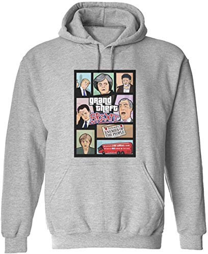 Desconocido Grand Theft Auto Brexit Sudadera con Capucha X-Large