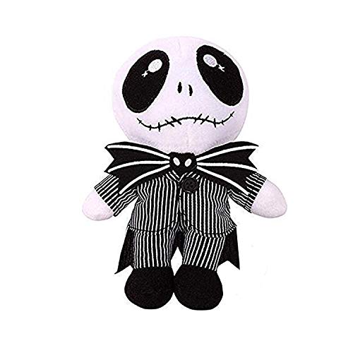 Dewanxin Nightmare Before Christmas - Peluche relleno de Jack Skellington de Pesadilla antes de Navidad de 20,32 cm