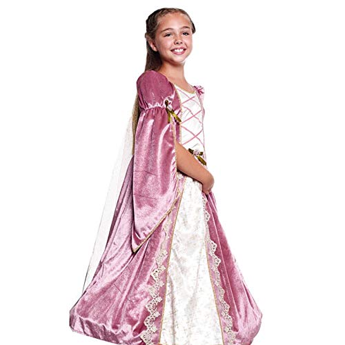 Disfraz Princesa Medieval Rosa Niña (3-4 años) (+ Tallas) Carnaval Medievales