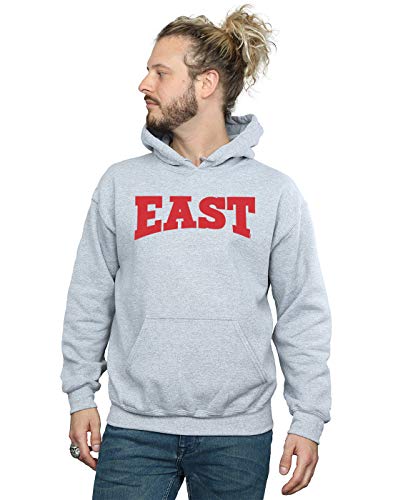 Disney Hombre High School Musical The Musical East High Capucha Deporte Gris XXX-Large