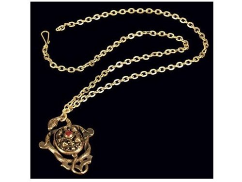 Disney Pirates Of The Caribbean Captain Hector Barbossa Pendant Replica (accesorio de disfraz)