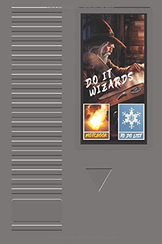 Do It Wizards: Cuaderno y lista de tareas con gráficos y detalles temáticos de videojuegos (Spanish notebook & to-do list journal) (Spanish edition)