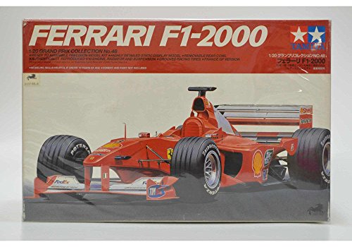 Dubblebla #20049 Tamiya Ferrari F1 -2000 escala 1/20 kit de modelo, necesita montaje