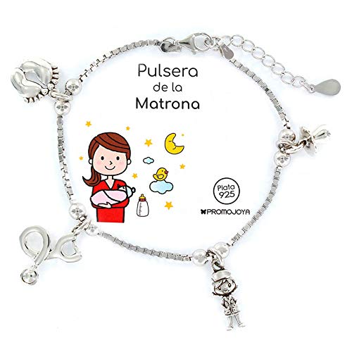 Eres lo mas mujer Pulseras Profesiones Plata (Matrona)