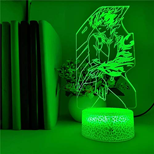 Escuela de dibujos animados de estilo simple modelado creativo lámpara de mesa pequeña lámpara decorativa creativa acrílico luz de noche multicolor lámpara LED lámpara de mesa multicolor