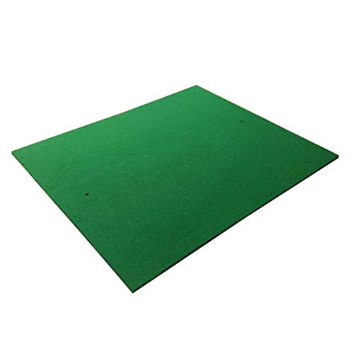 Estera de Pelota de Golf Entrenador de Swing al Aire Libre para Campo de prácticas de Golf Estera de Ejercicio Personal de Interior para el hogar Alfombra de Golf (Color : Green, Size : 100 * 125cm)