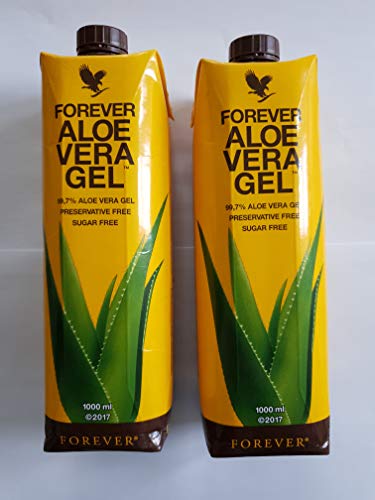 Forever Living FLP - Lote de 2 bidones de gel de aloe vera