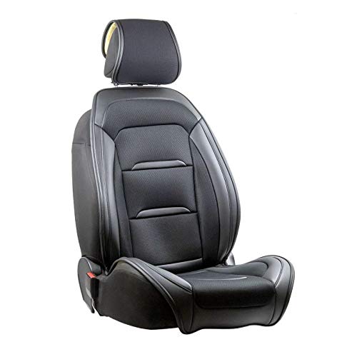 Funda para asiento delantero Xynon para A4 Avant (1996/02-2001/09), 1 pieza, color negro