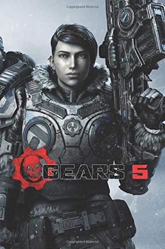 GEARS 5: notebook 120 Empty Pages With Lines Size 6 X 9