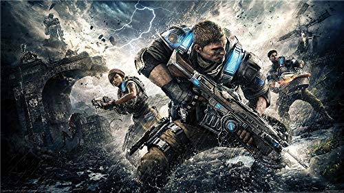 Gears of War 5 Rompecabezas De 500 Piezas (20In X 15In) para Adultos, Niños, Adolescentes, Niñas Y Niños, Regalos De Cumpleaños Populares