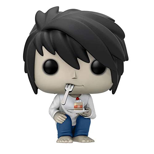 GJLMR Death Note Figura L(with Cake) Chibi Vinyl PVC 10cm XCJSWZZ