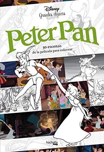 Grandes clásicos para colorear. Peter Pan (Hachette Heroes - Disney - Colorear)