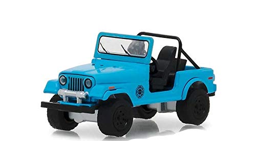 Greenlight Lost Modelo DieCast 1977 Jeep CJ-7 de DHAMRA Project - Escala 1/64 Original Serie 21