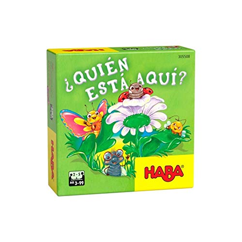 Haba-¿ Quién está aquí-ESP Juego de Mesa (Habermass H305508)