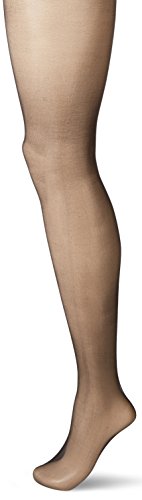 Hanes Perfect Nudes Run Resistant Light Tummy Control Hosiery (PN0002) -TRUE BLACK -5/6X