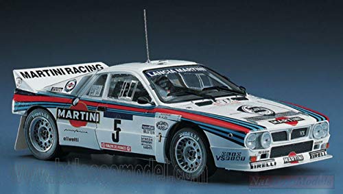 Hasegawa HASCR30 Lancia 037 Rally N.5 Tour Corse 1984 M.ALEN-I.KIVIMAKI Kit 1:24 Compatible con