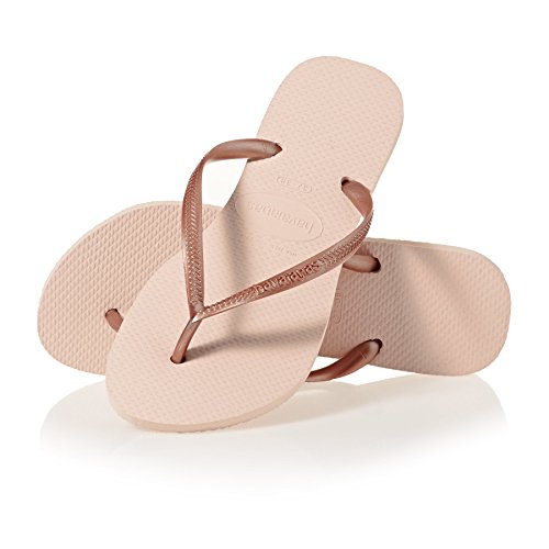 Havaianas Slim Chanclas Mujer, Rosa (Ballet Rose), 41/42 EU