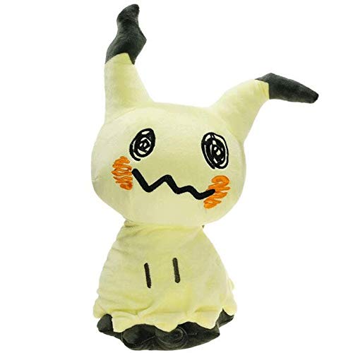 HHtoy Santo 40cm Mimikyu Almohadilla de la Felpa de la muñeca Suave Relleno de Pokemon Juguetes de Dibujos Animados Tipo Elf Anime Figuras de cumpleaños for los niños de los niños