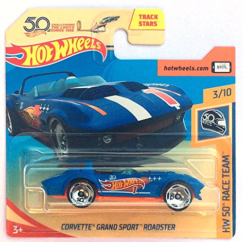 HW Hotwheels FJX46 – Chevrolet Corvette Grand Sport Roadster 50th Anniversary 50 Race Team 3/10