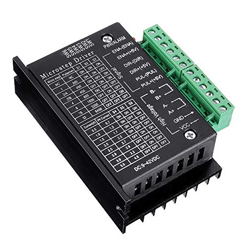 ILS - TB6600 actualizado motor paso a paso Driver Controller para 4 A 9 ~ 40 V TTL 32 Micro-Fase 2 4 fases impresión 42/57 motor paso paso a paso 3D CNC parte