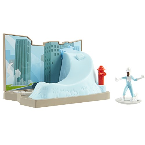 Incredibles 2 74937 Frozone - Figura Decorativa (Incluye Accesorios)