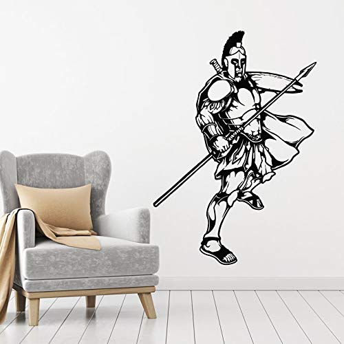 JXND Pegatinas de Pared calcomanías de Soldados Medievales Pegatinas Militares Luchador decoración del hogar Dormitorio decoración de la Sala de Estar 50X72 CM