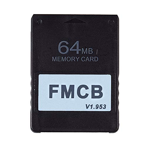 Katigan FMCB Free McBoot Card V1.953 para PS2-2 Tarjeta de Memoria OPL MC Boot (64MB)