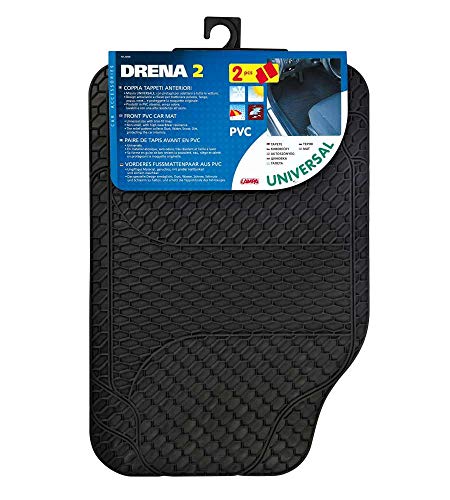 Lampa 26506 Alfombras drena Universal Negro (2 Piezas)